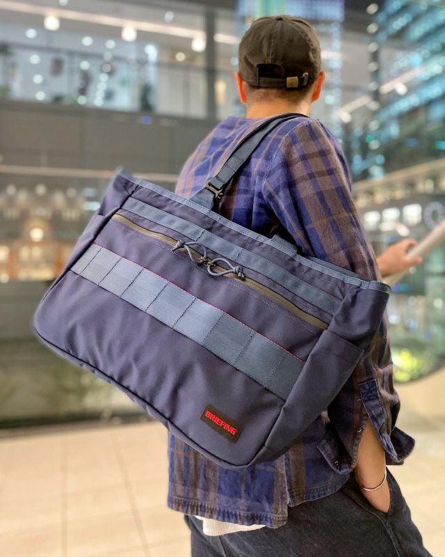 BRIEFING ネイビートートバッグ ANA ブリーフィング ネイビー トート