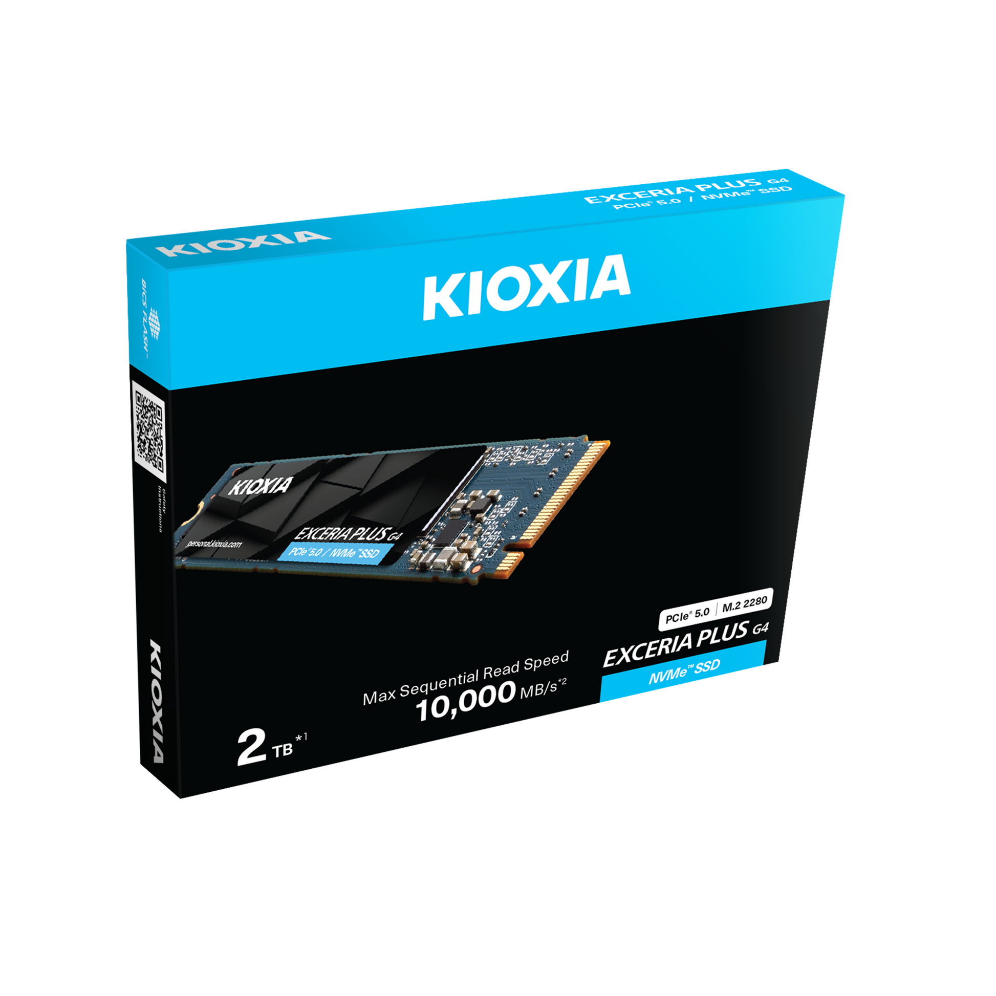 KIOXIA EXCERIA PLUS G4 NVMe™ SSD [1TB/2TB]