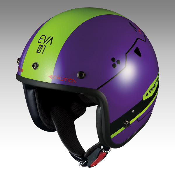 ブルジュラ】バイクヘルメット / エヴァンゲリオン：バイクヘルメット