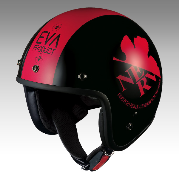 ブルジュラ】バイクヘルメット / エヴァンゲリオン：バイクヘルメット