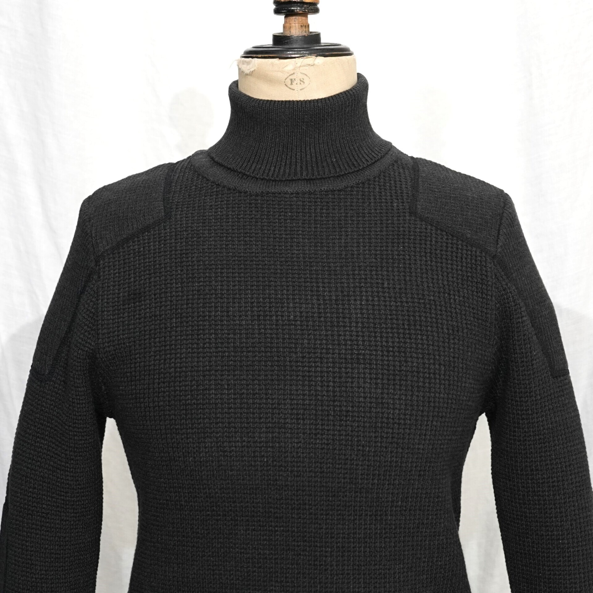 アディクトクローズ ACV-KN02 パデッド ワッフル コットン タートル