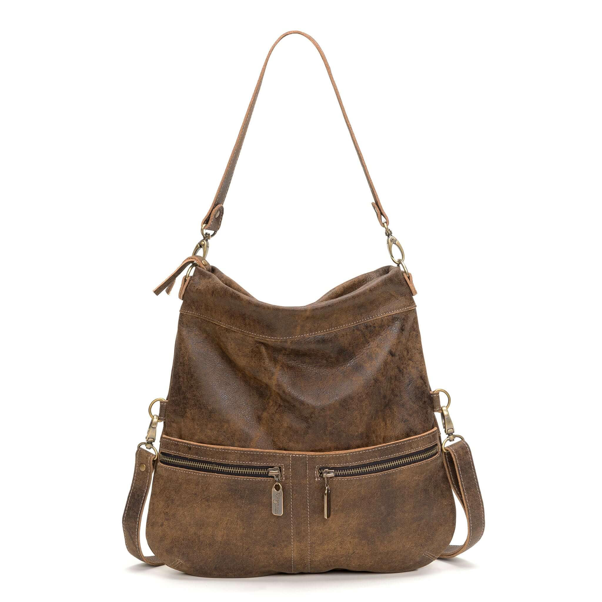Convertible multi-use leather bag - Mini-Lauren