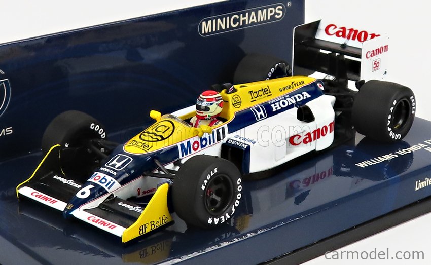 スパーク 1/43 ウィリアムズホンダ FW11B パトレーゼ 1987豪州GP