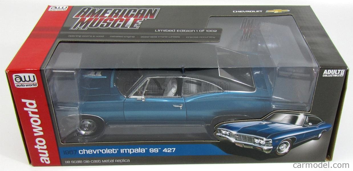 AW/'67 Chevyシボレー Shevellシェベル SS427 1/18 AW/'67 Chevy