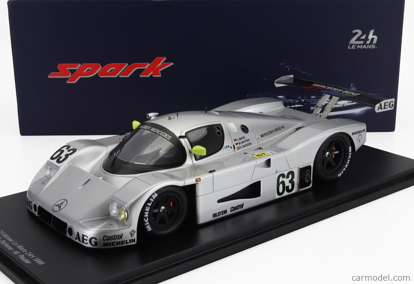 ノレブ 1/18 ザウバー メルセデス・C9 5.0L ターボ V8 #61 スズカ400km