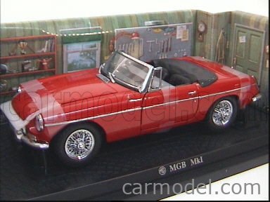 KYOSHO 08021R Scale 1/18 | MG B MK1 SPIDER OPEN RED