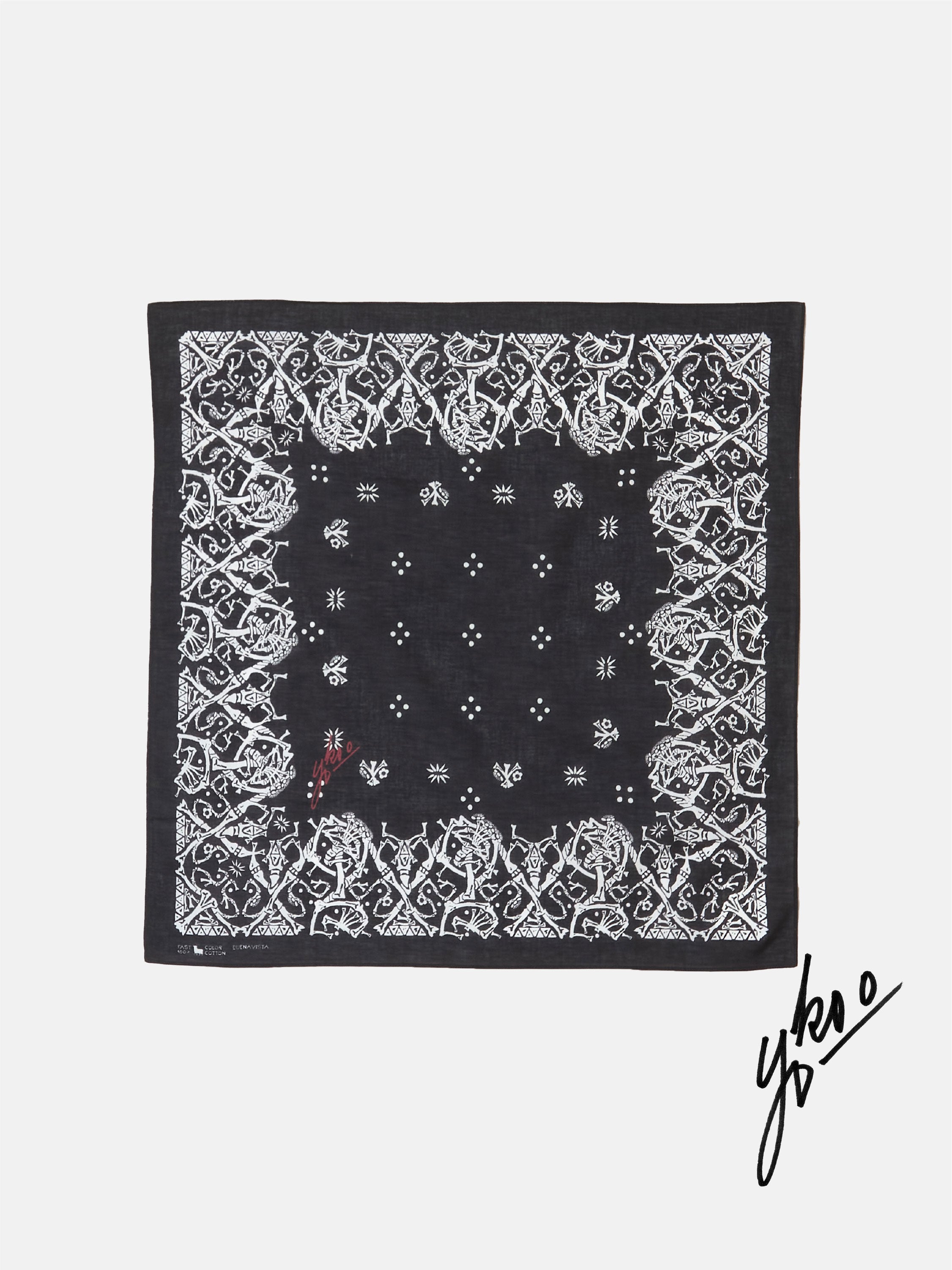 横尾忠則 × BUENA VISTA】髑髏 BANDANA – BUENA VISTA｜ブエナビスタ