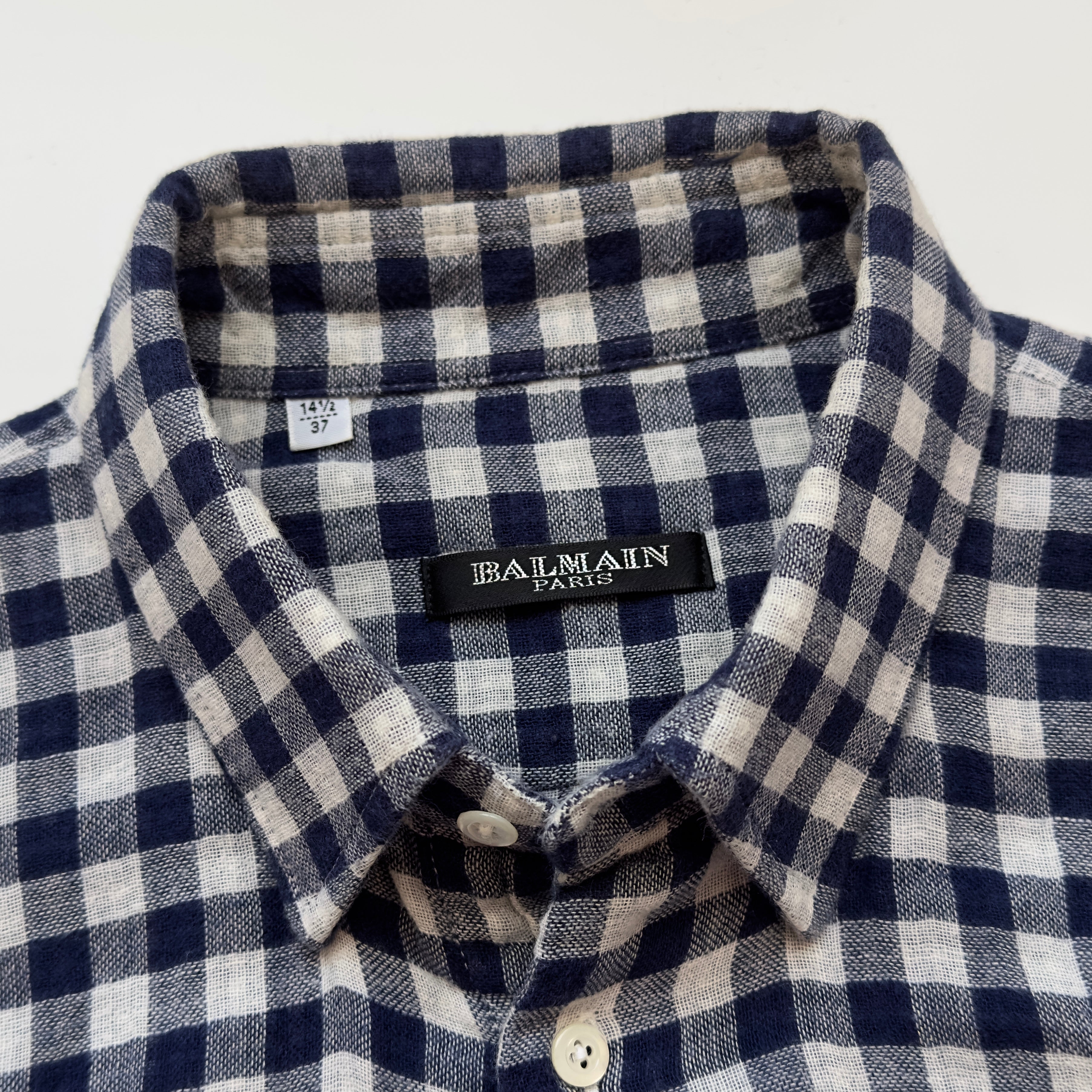 トップス BALMAIN Decarnin Western Flannel Shirt Balmain F/W 2011