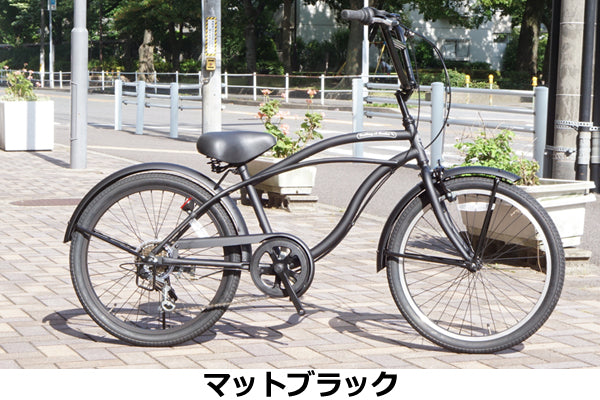 Feeling of decks クルーザー22外装6段変速/全5色 – バズデザインサイクル