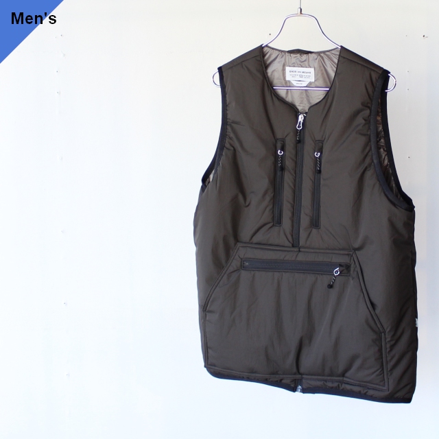 ENDS and MEANS エンズアンドミーンズ Tactical Puff Vest ブラック EM