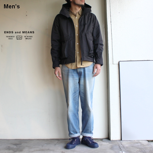 HEVEヘイヴ ラッフルジャケットBL ブラック ⭐︎新品未使用タグ付き