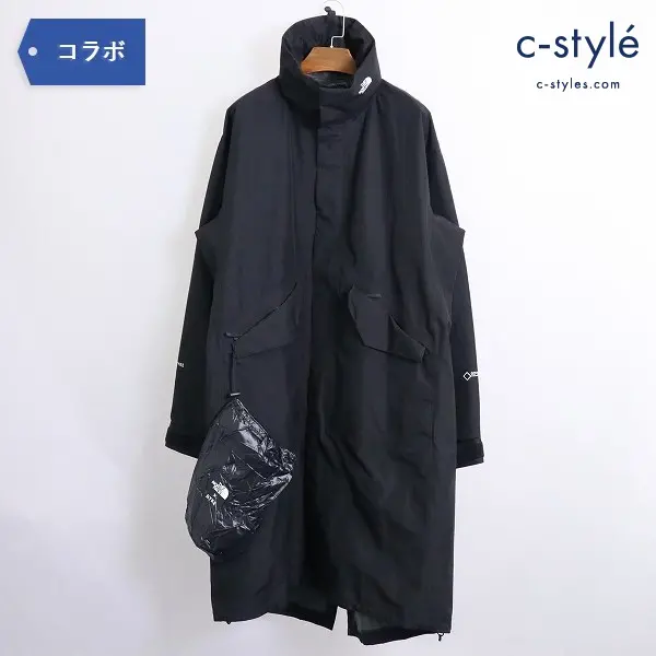 THE NORTH FACE x HYKE 19SS GTX ミリタリーコート NP192HY ブラック