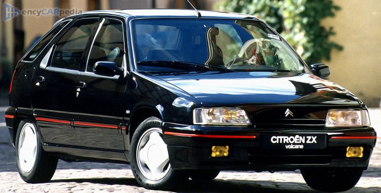 Citroën ZX 1.9i Volcane specs (1992-1994): performance, dimensions