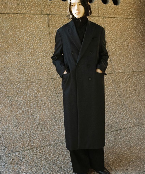 LIDNM（リドム）の「STRECCAN REVER COAT（チェスターコート）」 - WEAR