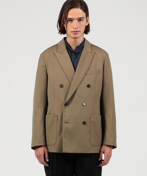caban（キャバン）の「CABaN ウールギャバジンツイル ダブルブレスト