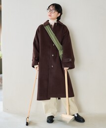 FREAK'S STORE（フリークスストア）の「尾州ウールステンカラーコート