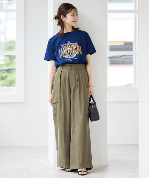キュプラ カーゴパンツ（カーゴパンツ）｜SLOBE IENA（スローブイエナ