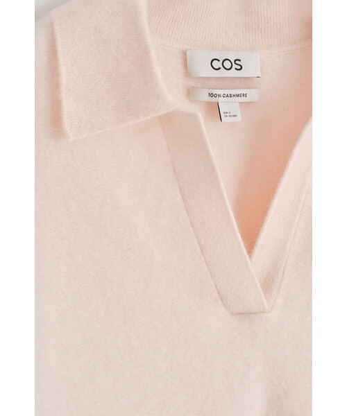 ブラッシュドカシミヤポロセーター（ポロシャツ）｜COS（コス）の