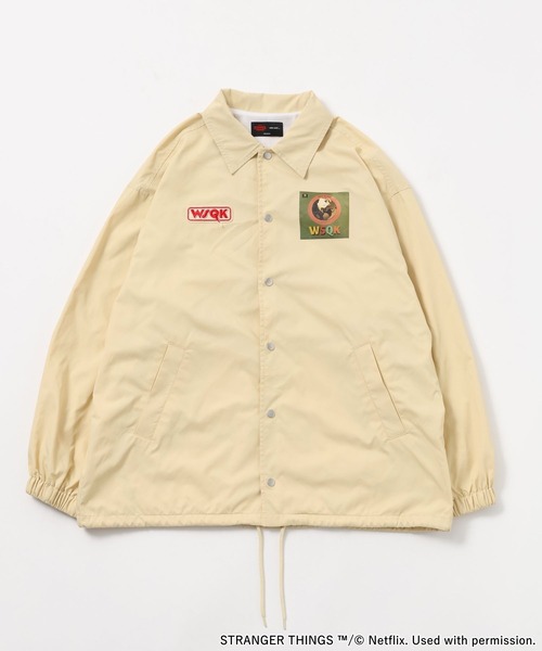 STRANGER THINGS】コラボ アソートコーチジャケット（ナイロン