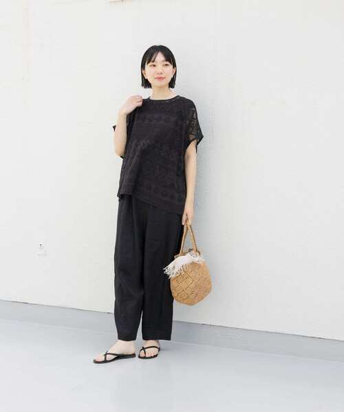 かぐれ（カグレ）の「リネンボリュームパンツ（その他パンツ）」 - WEAR