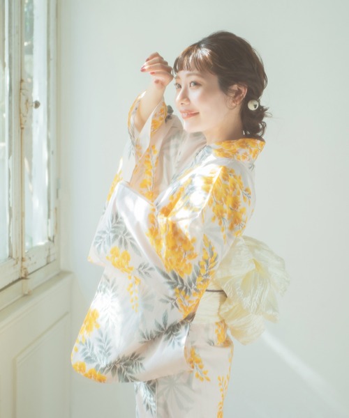 utatane（ウタタネ）の「【maru × utatane】浴衣3点セット ほぐし