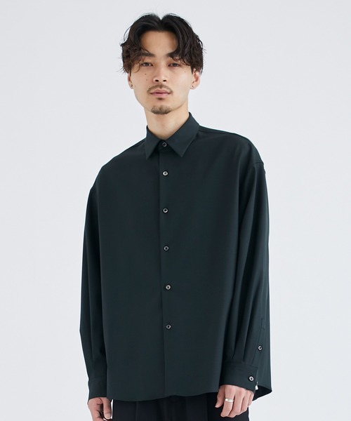 city（シティ）の「WOOL SHIRTS/オーバーサイズウールシャツ（シャツ