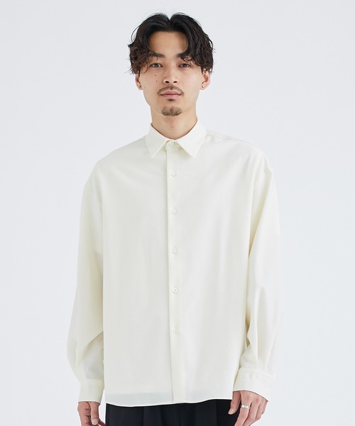 city（シティ）の「WOOL SHIRTS/オーバーサイズウールシャツ（シャツ