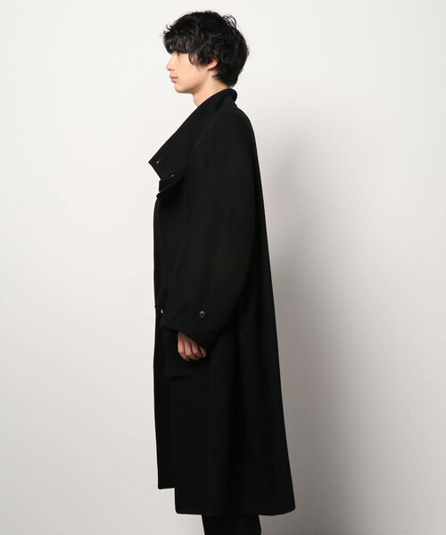 VOAAOV（ヴォアーブ）の「【VOAAOV】 yabure oil cut wool long coat