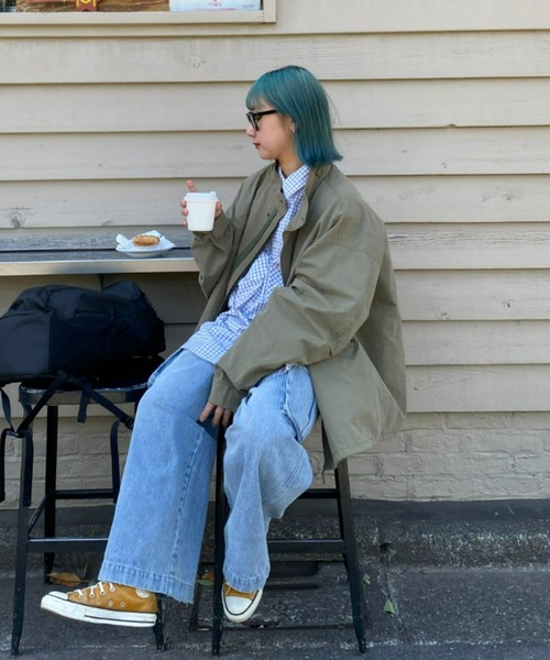 ユニセックスマルチウェイM-65ショートモッズコート CIAOPANIC TYPY