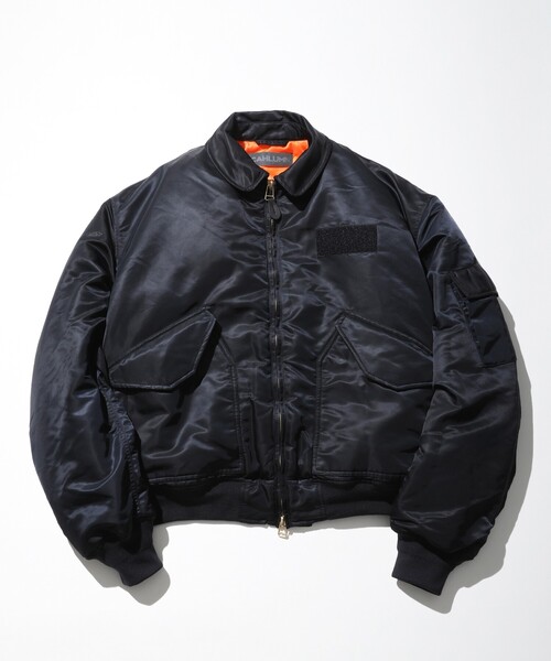 CAHLUMN/カウラム Magazine Pocket Flight Jacket “CWUｰ45P”/マガジン