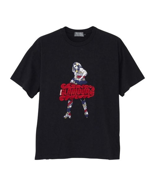 HYSTERIC GLAMOUR（ヒステリックグラマー）の「VIXEN GIRL刺繍 Tシャツ
