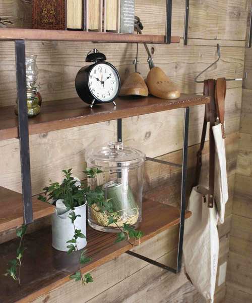 iron wall shelf support S / 棚受け / アイアンウォールシェルフ