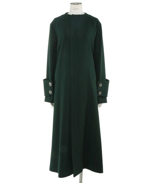 UN3D.（アンスリード）の「ノーカラーカフスコート（ノーカラーコート