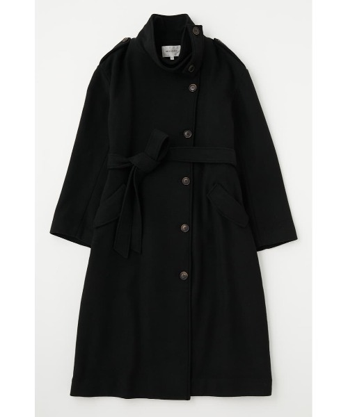 MOUSSY（マウジー）の「STAND COLLAR LONG コート（チェスターコート