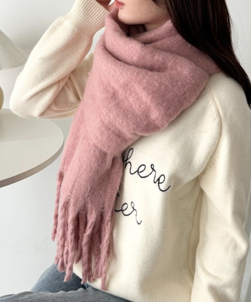 セール】ボリュームフリンジマフラー（マフラー）｜CLEA（クレア）の