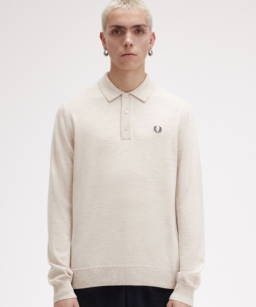 FRED PERRY（フレッドペリー）の「Classic Knitted Long Sleeve Shirt