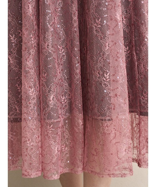 スパークルレースドレス（ドレス）｜SNIDEL（スナイデル）の