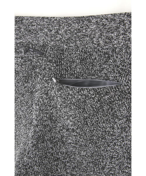 PGG（ピージージー）の「【PGG】ポリエステルヤーン ニットパンツ ＜杢