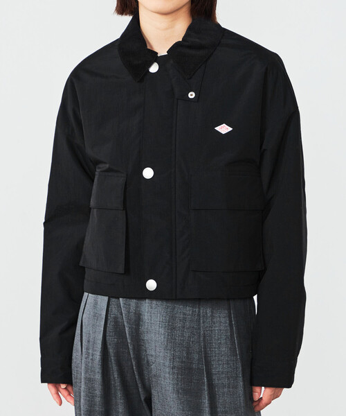 DANTON | 中綿ナイロン ショートジャケット WOMEN（ナイロンジャケット
