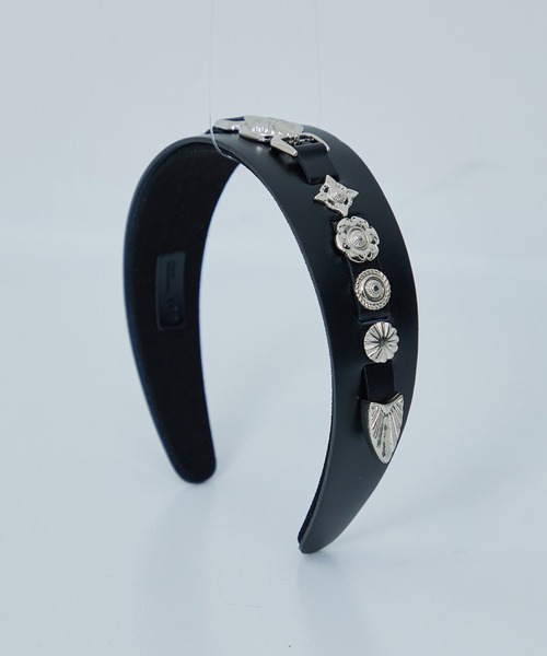 TOGA（トーガ）の「【TOGA TOO/トーガトゥ】Leather headband 2/レザー