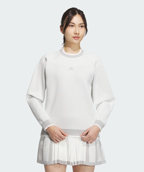 セール】PRIMEKNIT プルオーバー長袖セーター【adidas Golf/アディダス
