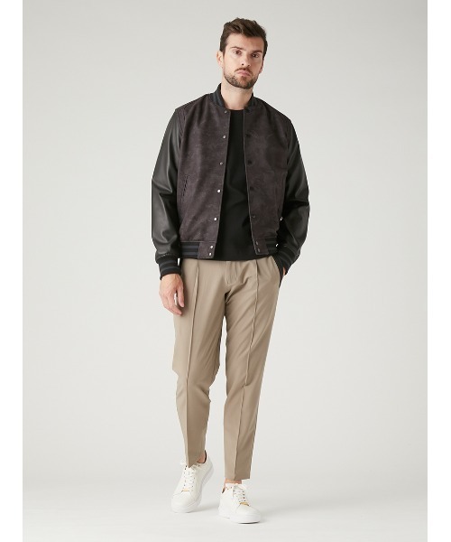 AOURE（アウール）の「コンビレザーブルゾン（その他アウター）」 - WEAR