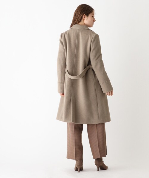 index（インデックス）の「◇カシミヤ混ダブルチェスターコート【WEB