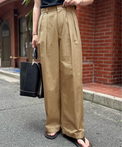 追加》FINXギャバ チノパンツ（チノパンツ）｜journal standard L