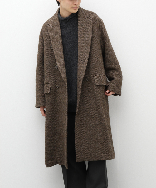 COUTURE D'ADAM イタリアンヘリンボーンコート 40 Couture d'adam