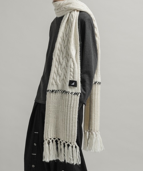 patchwork volume muffler / パッチワークボリュームマフラー