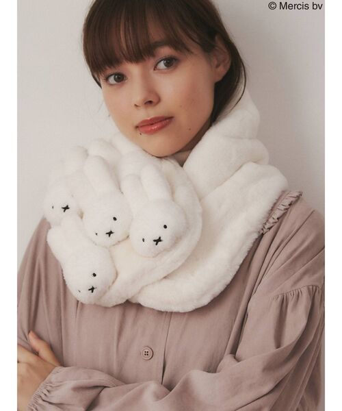 merry jenny（メリージェニー）の「もこもこmiffyティペット（マフラー