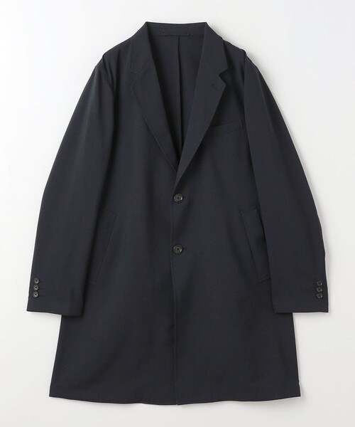 ユナイテッドアローズ黒チェスターコート SOVEREIGN＞ シングル