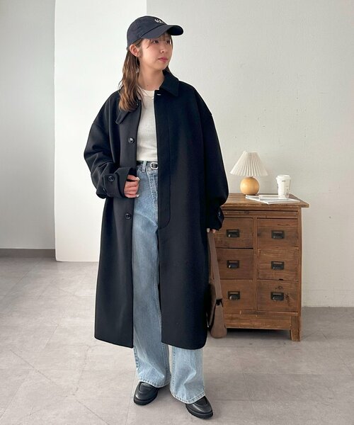 セール】【見た目以上の軽さ/ユニセックス】中空糸ベルテッドロング