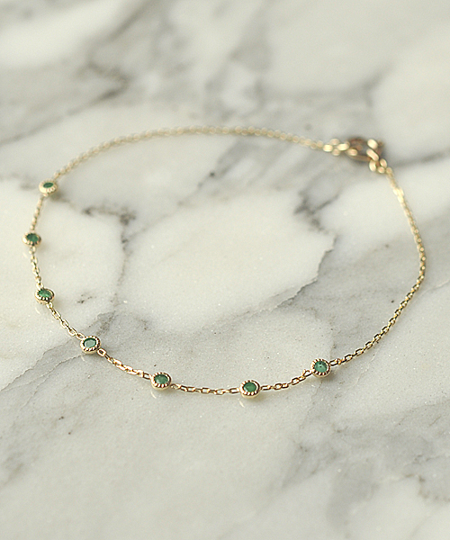 agete（アガット）の「【Dreamy Dreamy】K10ブレスレット